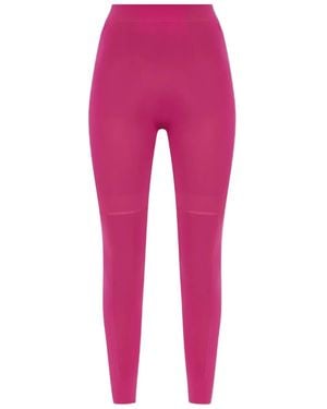 Pleats Please Issey Miyake Leggings Con Design A Inserti - Rosa