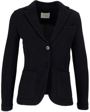 Circolo 1901 Slim-Fit Waffle-Knit Jacket - Blue