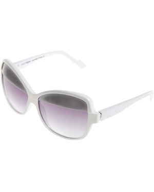 Courreges Bi-Colour Sunglasses - White