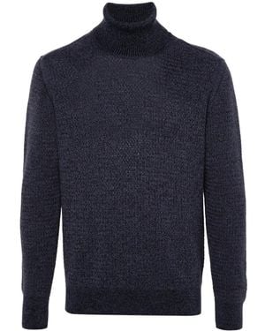 D4.0 Klassischer Pullover - Blau
