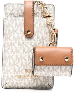 Michael Kors Devon Tech Lanyard - White