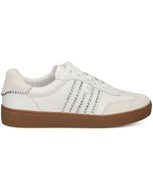 MICHAEL Michael Kors Scotty Lace-Up Trainers - White