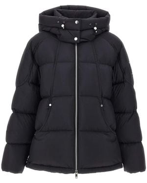 Moose Knuckles Removable-Hood Puffer Jacket - Black
