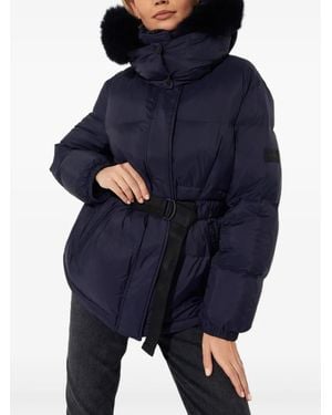 Yves Salomon Army Puffer Jacket - Blue