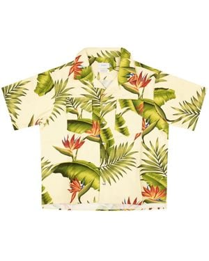 Rhude Snap Hawaiian Shirt - Metallic