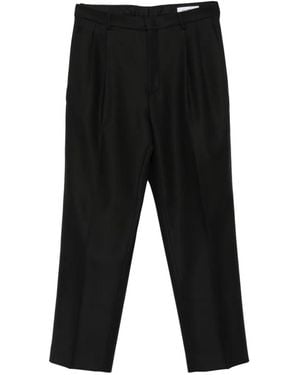 BE ABLE Pleated Tapered Pants - Black