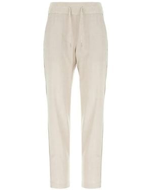 Panicale Drawstring-Waist Pants - Natural