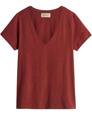 Woolrich Cotton T-Shirt - Red