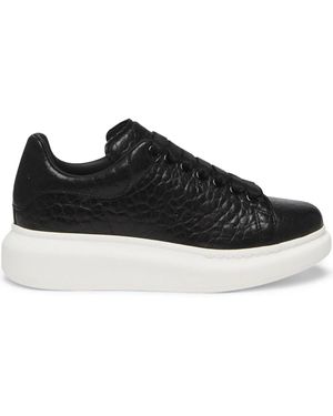 McQueen オーバーサイズ スニーカー - ブラック
