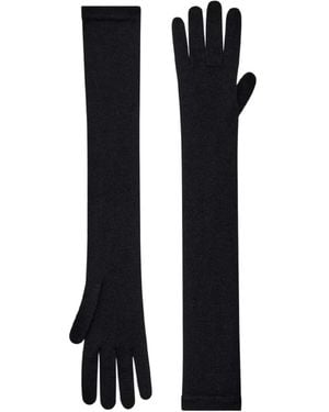 Another Tomorrow Cashmere Gloves - Black