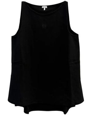 Loewe Anagram Tank Top - Black