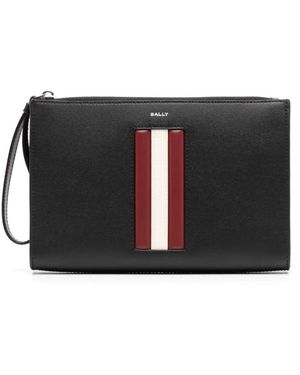Bally Mythos Clutch Mit Einsatz - Schwarz