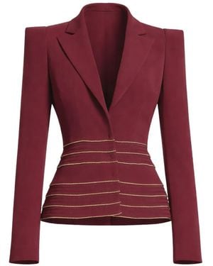 Elie Saab Blazer Cady - Rouge