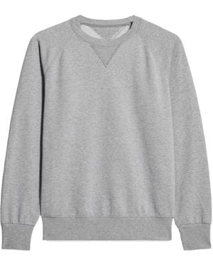 Fortela Harvard Raglan-Sleeve Sweatshirt - Grey