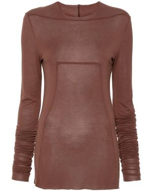 Rick Owens T-Shirt Edfu - Marrone