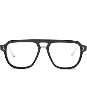 Akoni Argo Brille Mit Geometrischem Gestell - Schwarz