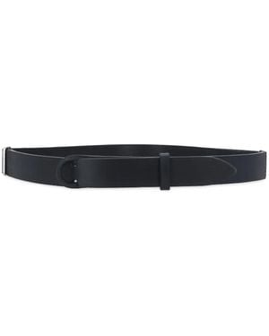 Orciani Nobuckle Sliding-Ring Belt - White