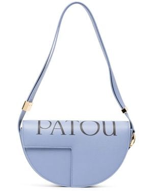 Patou Borsa A Spalla Con Stampa - Blu
