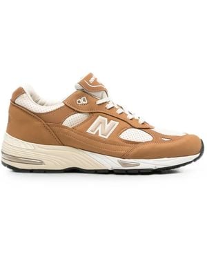 New Balance Panelled Sneakers - White