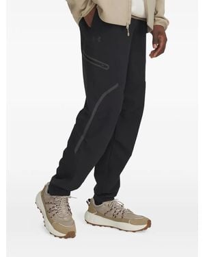 Under Armour Unstoppable Cargo-Pocket Track Trousers - Black