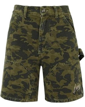 Barrow Camouflage Utility Shorts - Green