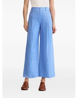 Smythe Pantalones Acampanados Estilo Capri - Azul