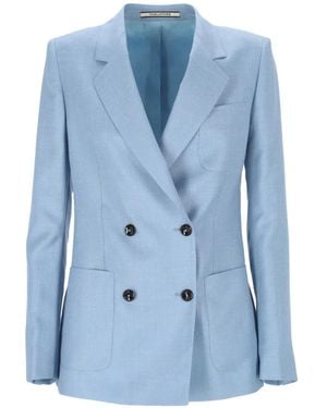 Tagliatore Nayade Double-Breasted Blazer - Blue