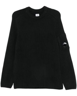 C.P. Company Jersey De Canalé - Negro