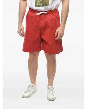 J.Press Drawstring-Fastening Shorts - Red