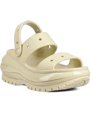 Crocs™ Mega Crush Sandals - Natural