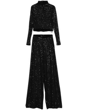 Atu Body Couture Conjunto con lentejuelas - Negro