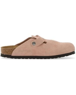 Birkenstock Boston Buckle-Fastening Mules - Brown