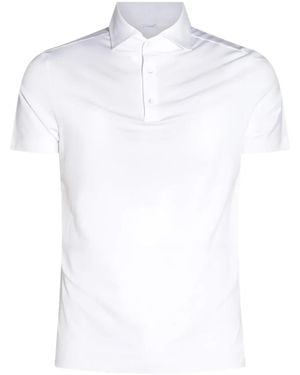 Malo Short-Sleeve Polo Shirt - White