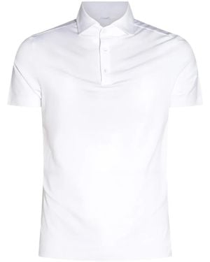 Malo Short-Sleeve Polo Shirt - White