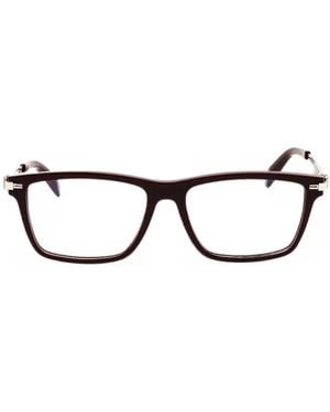 Chopard Brille Mit Eckigem Gestell - Schwarz
