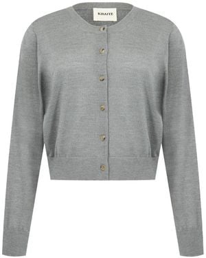 KHAITE Tansy Cardigan - Grey