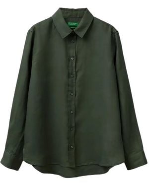 Benetton Long-Sleeve Shirt - Green