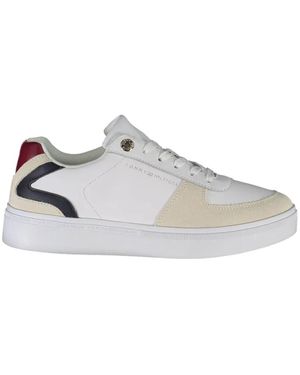 Tommy Hilfiger Lace-Up Trainers - White