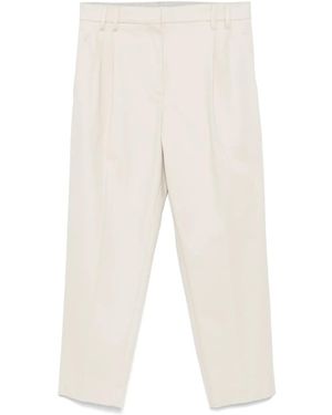 Brunello Cucinelli Cotton trousers - Weiß