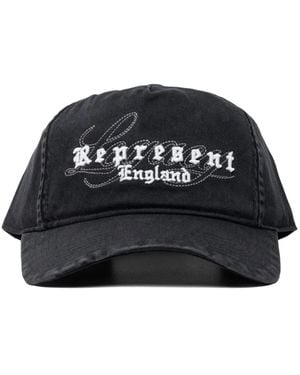 Represent Gorra bordada - Negro