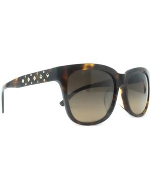 MCM Studded Square-Frame Sunglasses - Grey