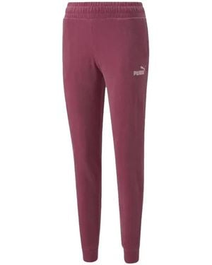 PUMA Essentials+ Track Trousers - Red