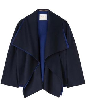 RETORI Double Shawl Collar Jacket - Blue