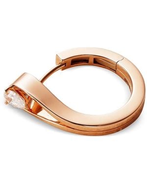 Repossi Boucle D'Oreille Serti Pavée De Diamants - Pink