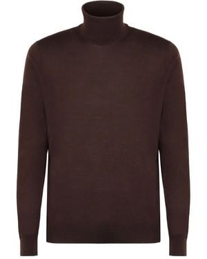 Kiton Klassischer Pullover - Braun