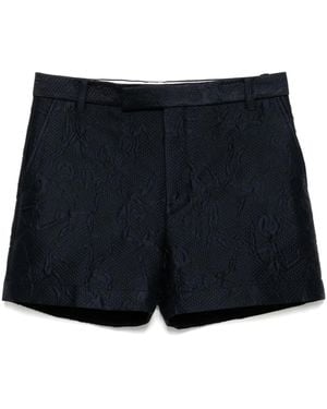 Thom Browne Jacquard Chino Short - Blue