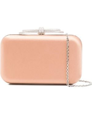 Mach & Mach Clutch Con Decorazione - Rosa