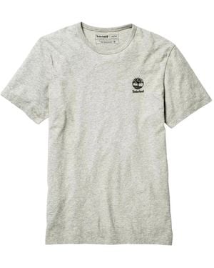 Timberland Logo-Graphic T-Shirt - Grey