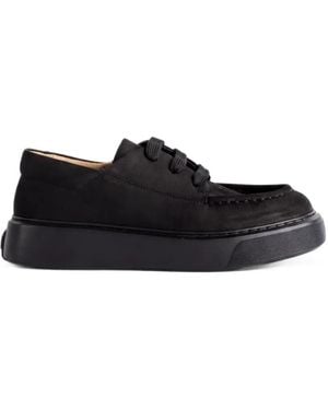 Referenc Tahoe Sneakers Aus Nubukleder - Schwarz