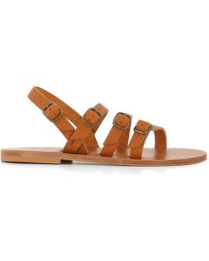 K. Jacques Aldwin Strappy Sandals - Brown